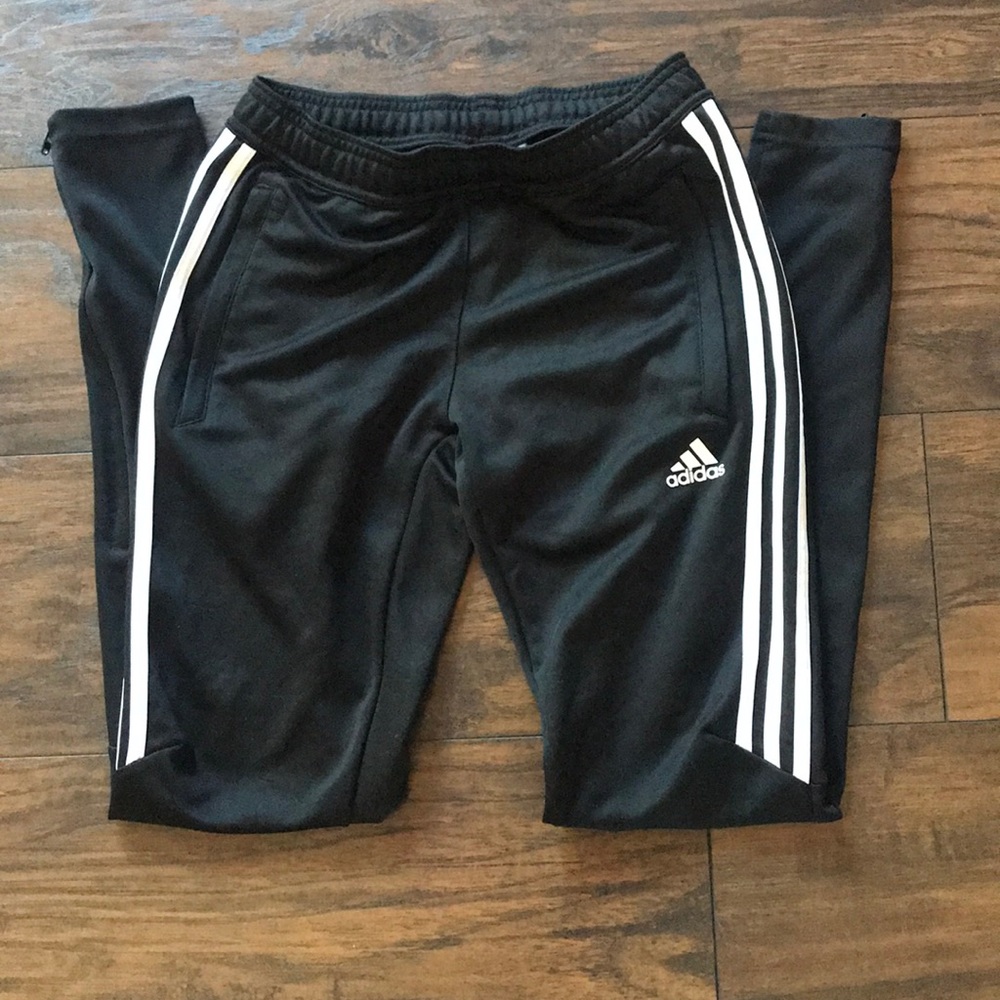 Black Adidas pants